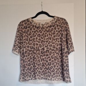 Leopard Print Women's Top